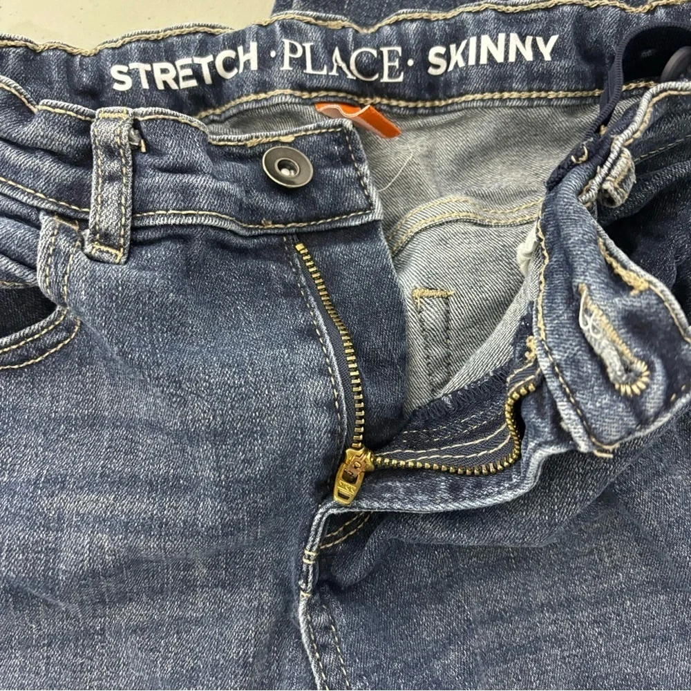 The Children's Place Boys Denim Jeans Stretch Skinny Size 10